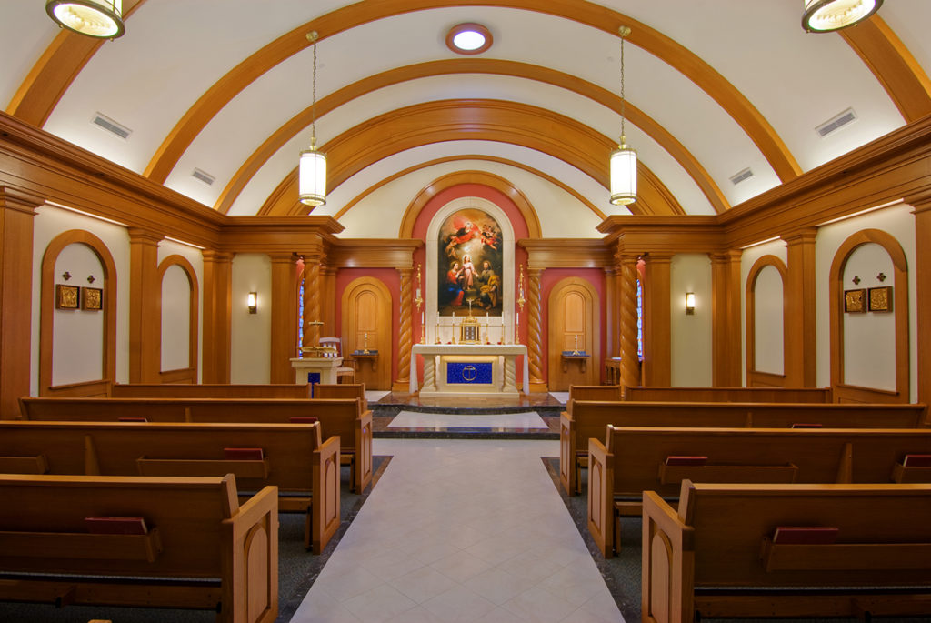 Interior View of Chapel Nave