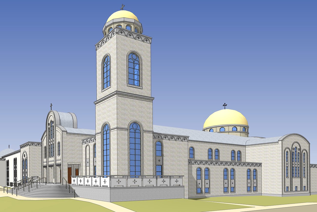 St. Mark Coptic Orthodox Church Design Proposal - JNKA Architects